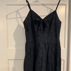 Superdry navy patterned dress